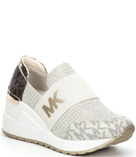 michael michael kors wedge sneakers|michael kors sneakers sale.